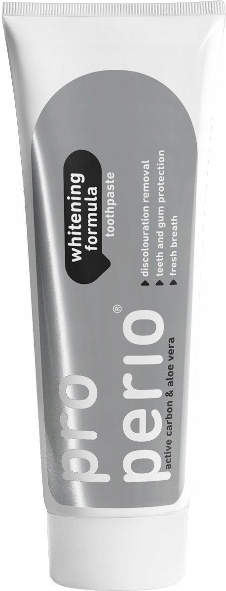 BIAŁA PERŁA PASTA PROPERIO ACTIVE CARBON