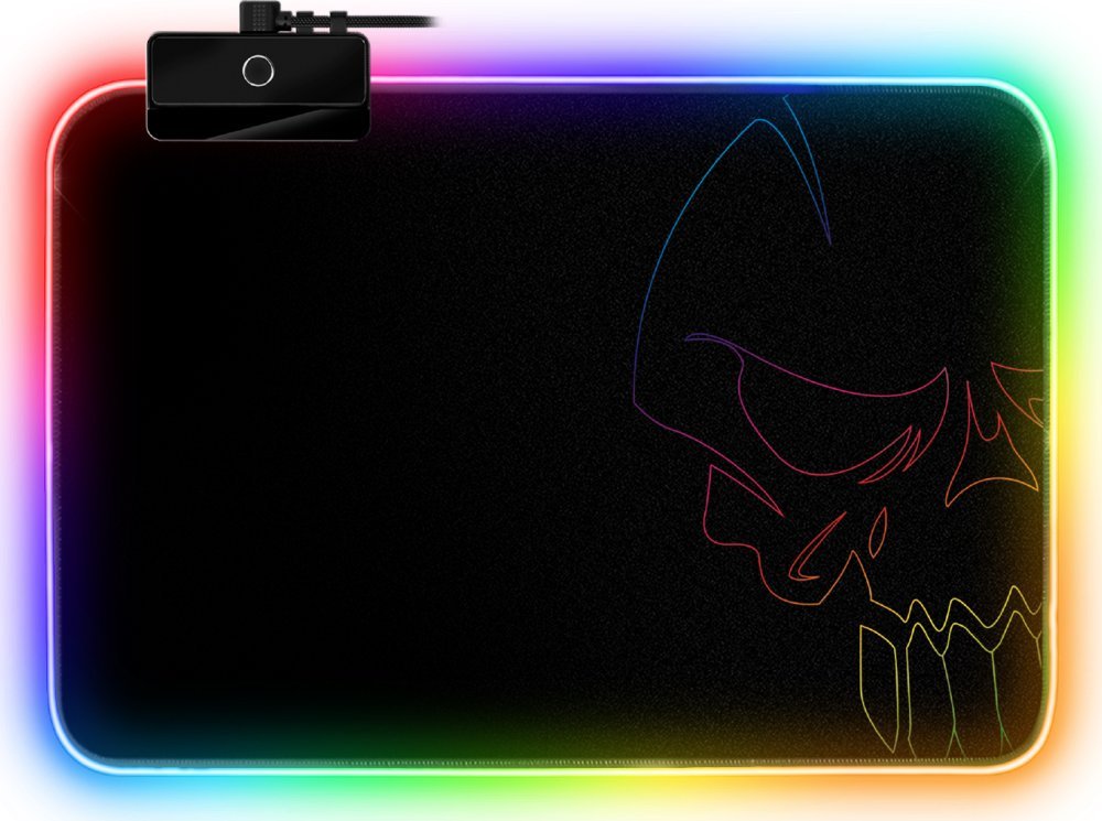 Mysz Spirit of gamer Darkskull M RGB Black