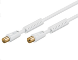 Kabel MicroConnect Antenowy 2.5m biały (COAX025W)