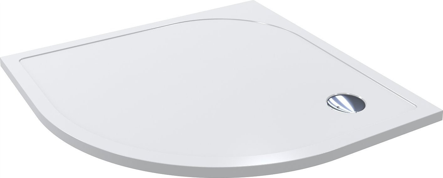 Brodzik Miraggio Brodzik konglomeratowy 80x80cm półokrągły