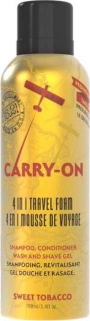 Natures Protection 18.21 Man Made daugiafunkcė priemonė vyrams 18.21 ManMade 4 in 1 Carry On Travel Foam Sweet Tobacco, 100 ml