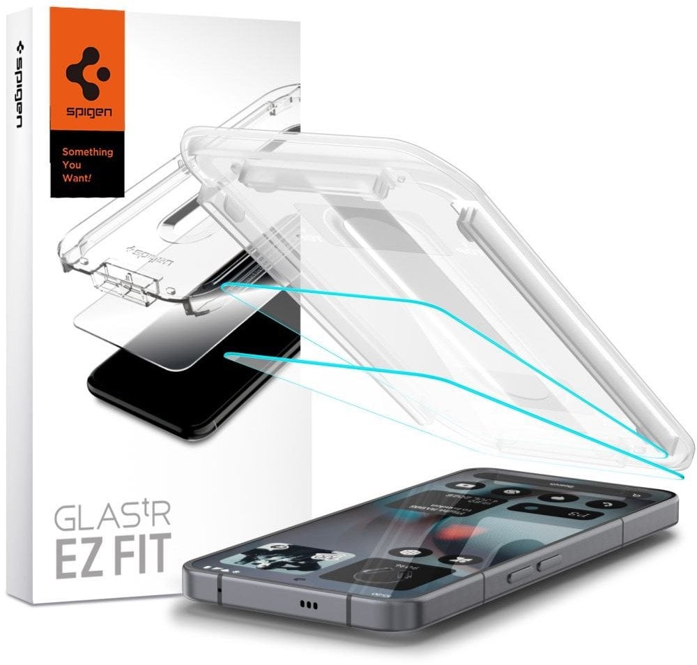 Szkło hartowane Spigen Glas.tr ez Fit do Nothing Phone 3 Clear [2 PACK]