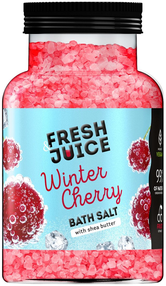 ELFA PHARM Fresh juice sól do kąpieli zimowa wiśnia 700g