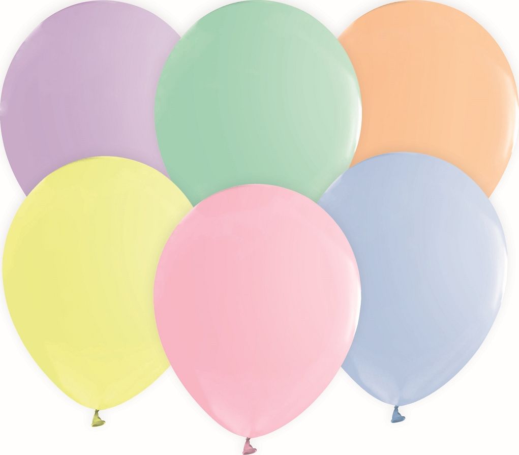 GoDan Balony makaroniki Mix, Beauty&Charm, 30 cm, 50 szt.