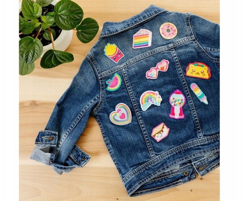 Kolorowe Baloniki Naprasowanki Patch Em - Narwale