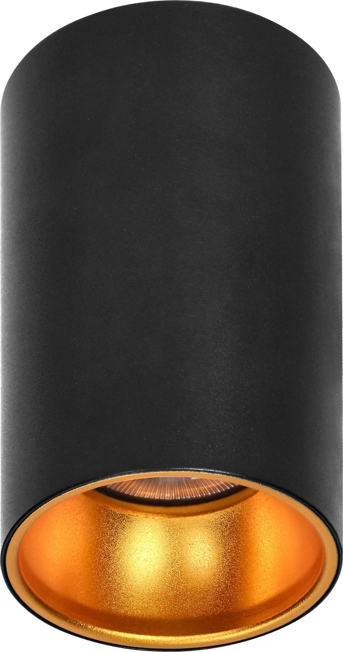 Orno ELIZA, oprawa typu downlight, GU10, IP20, aluminiowa, czarno-złota