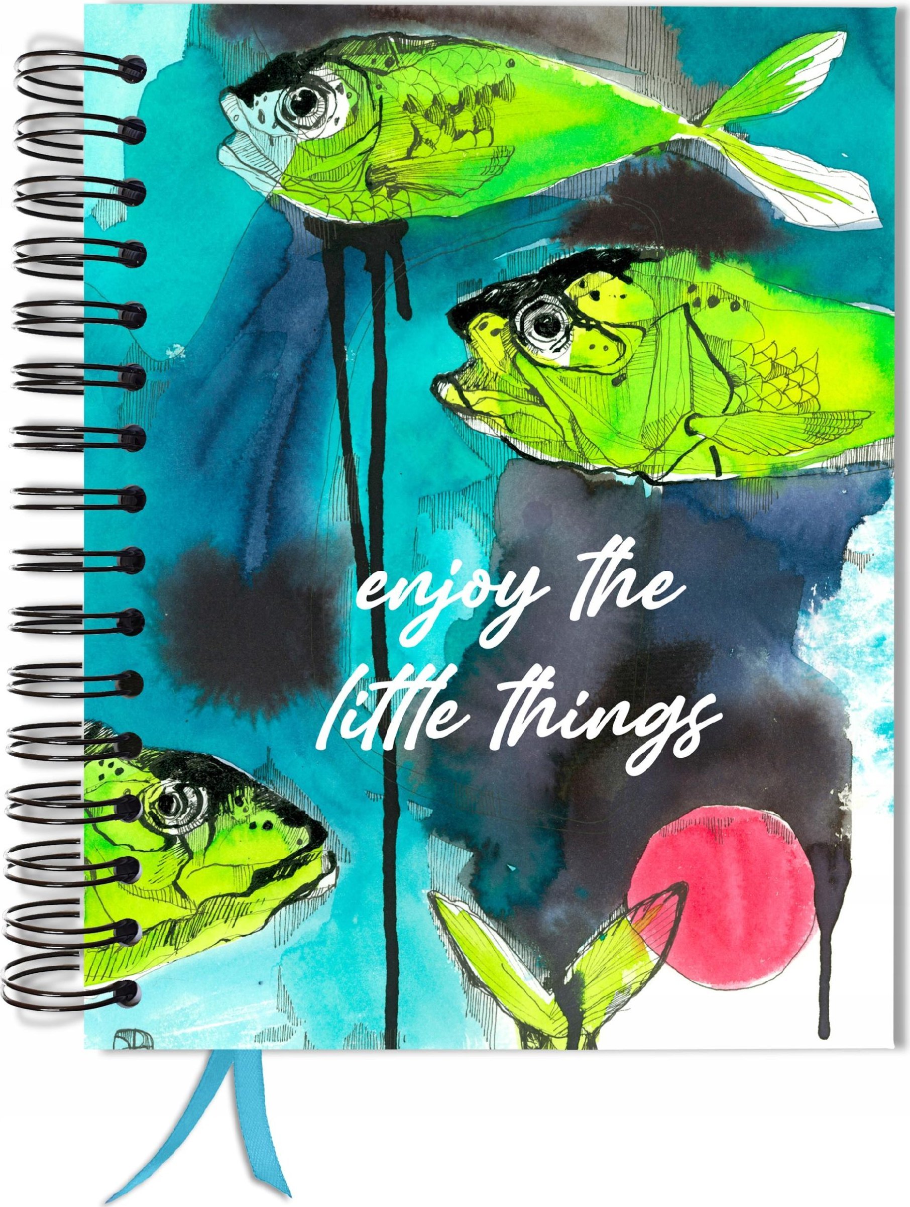 TadaPlanner Bujo Bullet journal 180 stron zeszyt A5+ w kropki pamiętnik