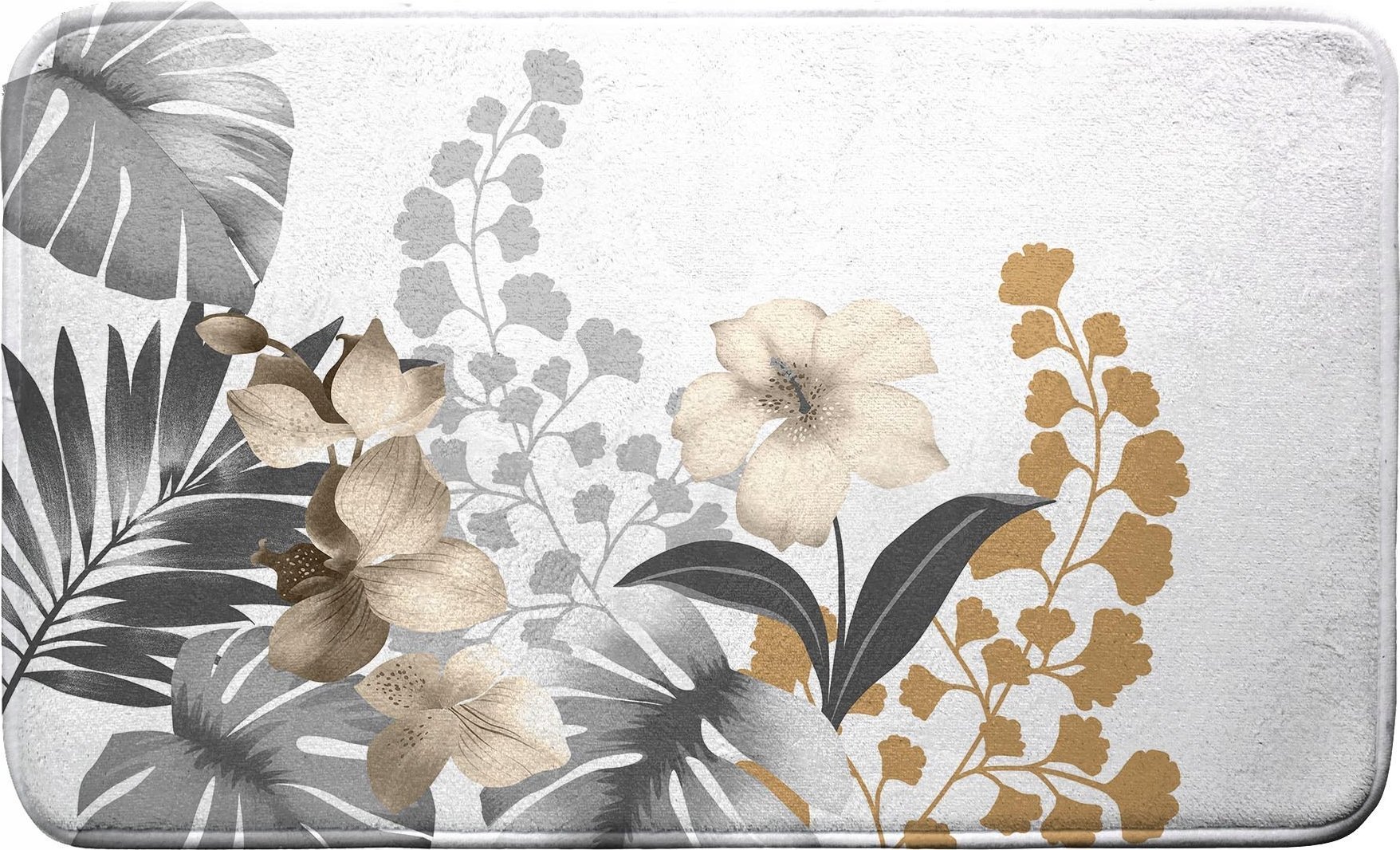 Douceur d`Interieur Dywanik łazienkowy 45x75cm biały