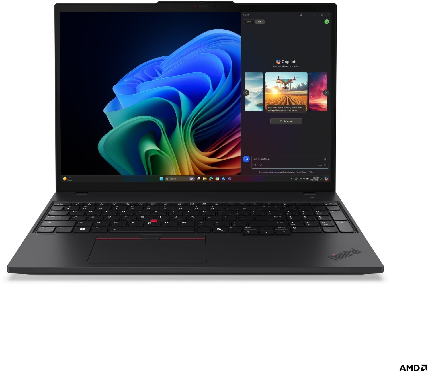 LENOVO NTB Thinkpad T16 AMD G4 - Ryzen7 AI PRO 350,16" WUXGA,32GB,1TBSSD,IRcam,W11P