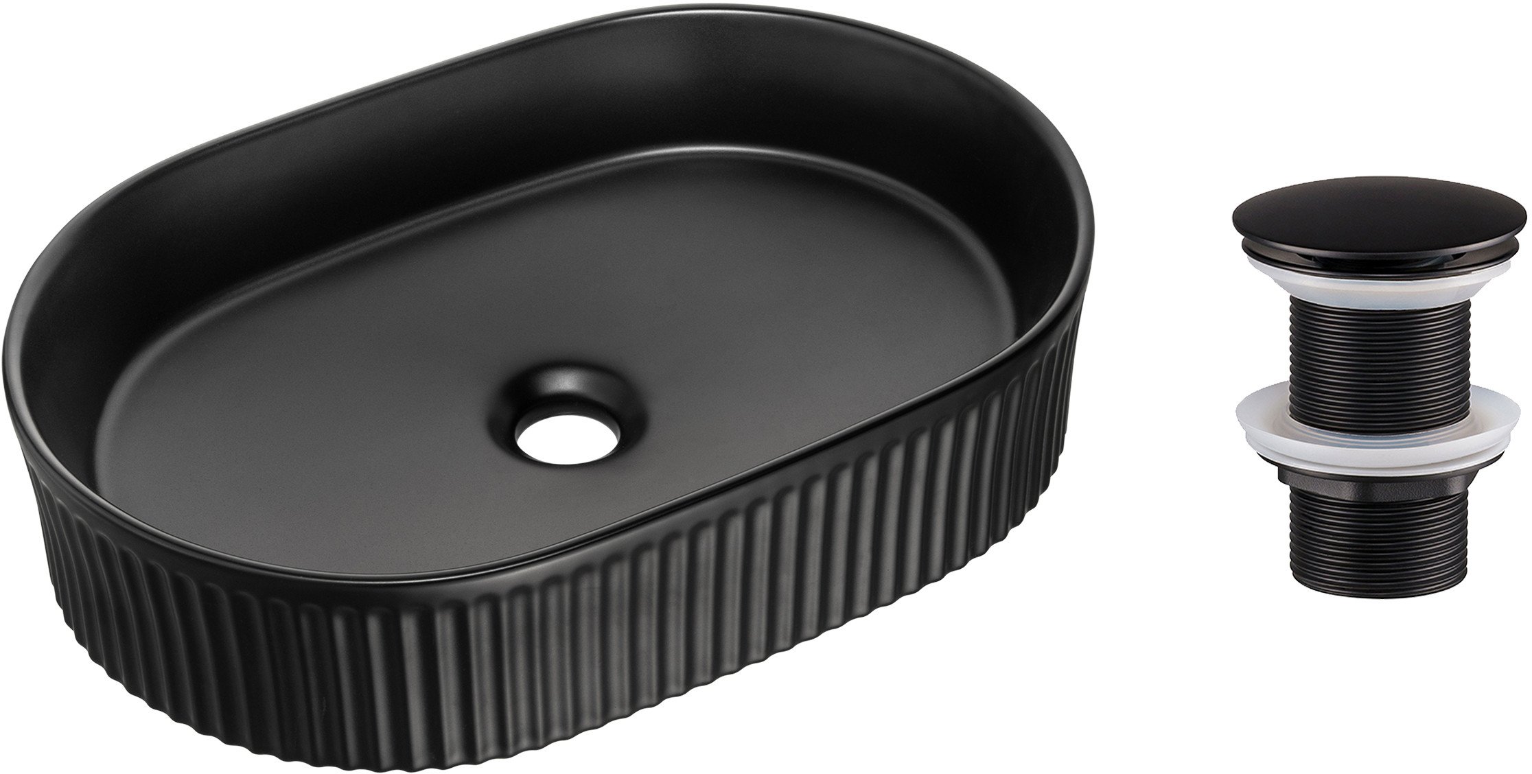 Zestaw Umywalkowy z Korkiem Click-Clack