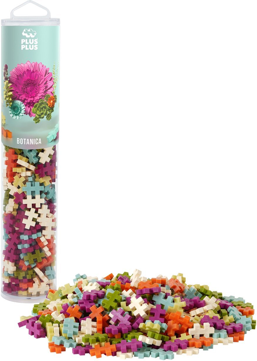 PLUS-PLUS TUBA BOTANICZNY MIX - 240 ELEMENTÓW