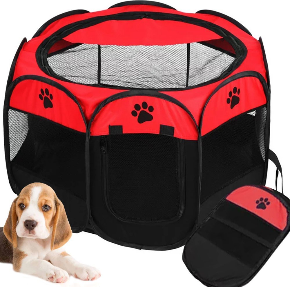 Verk Składany kojec dla psa legowisko klatka dla zwierząt kota duży budka lekki Składany kojec dla psa legowisko klatka dla zwierząt kota duży budka l