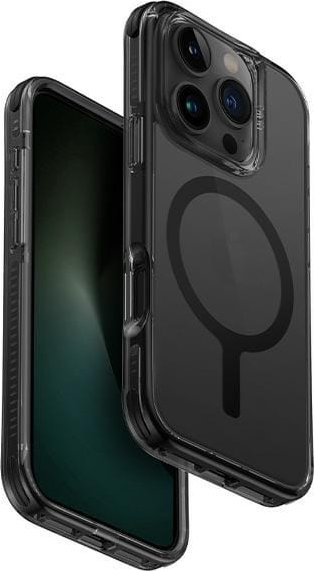 Uniq UNIQ etui Combat iPhone 16 Pro Max 6.9" Magclick Charging czarny/carbon black