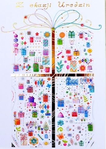 Trend Karnet B6 urodziny prezenty silver