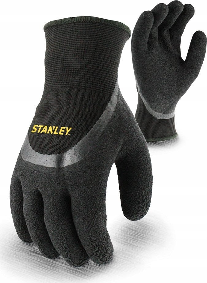 Stanley rękawice lateksowe ocieplane 9/l stanley