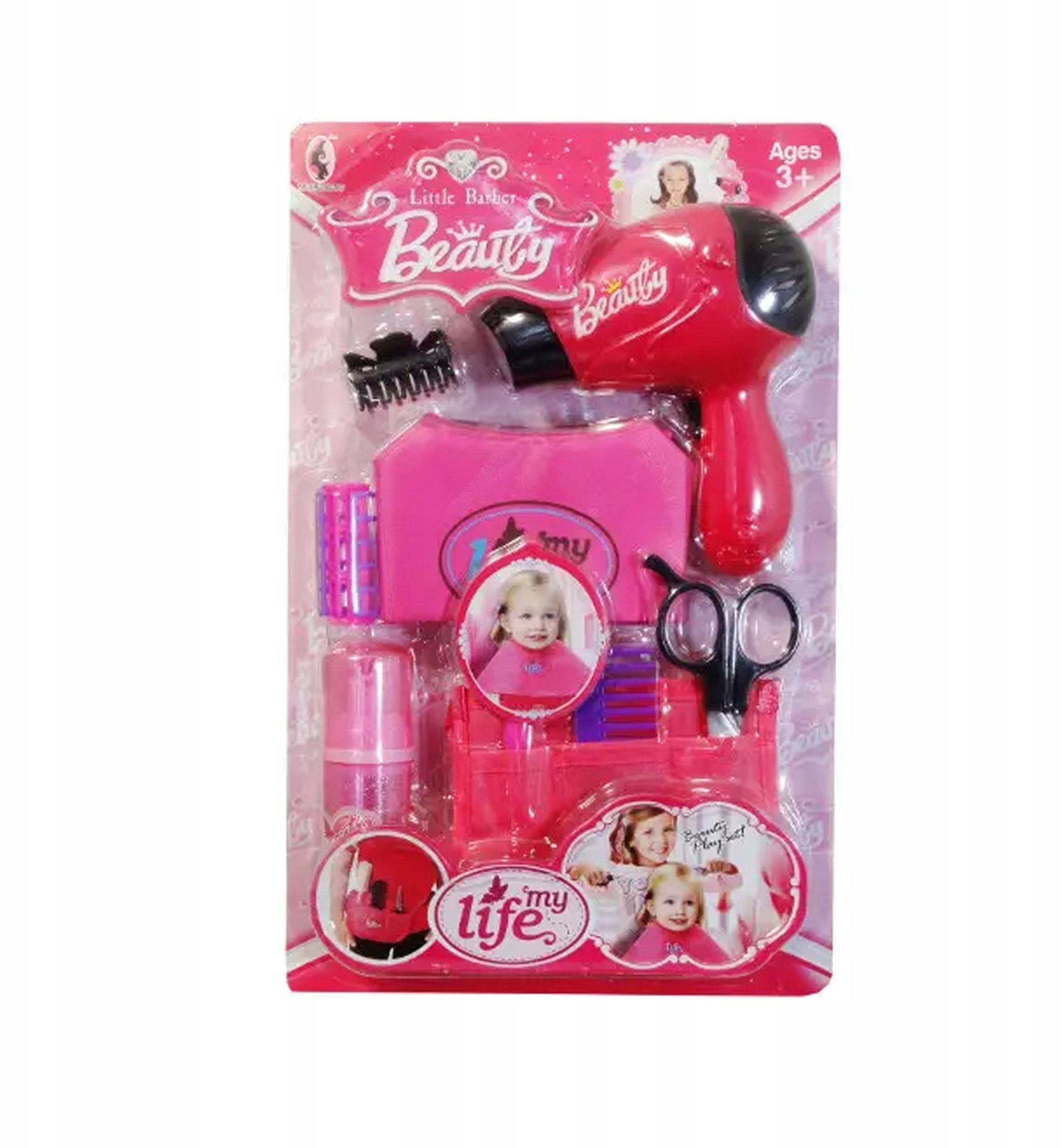 Zestaw fryzjerski z fartuszkiem