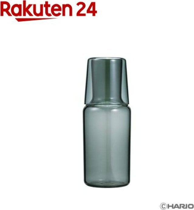 Hario - Colors Night Carafe - Karafka 600ml ze szklanką 280ml szara