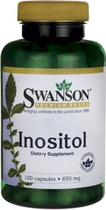 Swanson Inozytol 650mg 100 kaps.