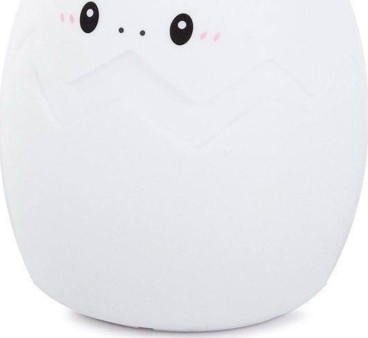 Verk LAMPKA NOCNA DLA DZIECI LED JAJKO RGB DOTYK USB