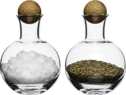 Sagaform Karafki Sagaform Nature do przypraw, 0,2 l, 10 cm, 2 szt.