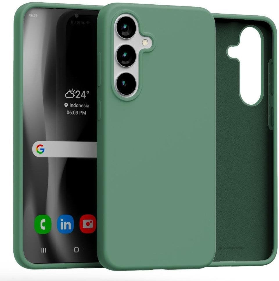 Mercury Silicone Sam S25+ S936 zielony /green