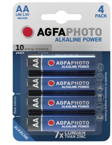 Agfa Bateria AgfaPhoto Alkaline LR6 Essential AA bl./4szt