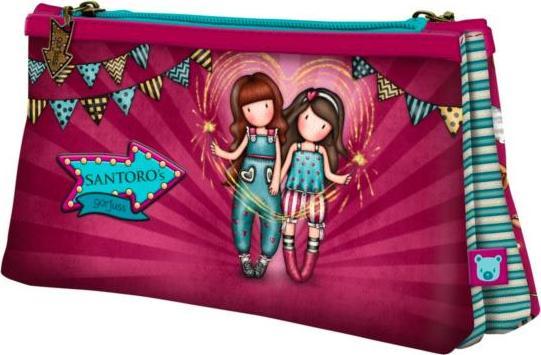 Piórnik Santoro PODWÓJNY PIÓRNIK, KOSMETYCZKA, SASZETKA - GORJUSS - FIREWORKS