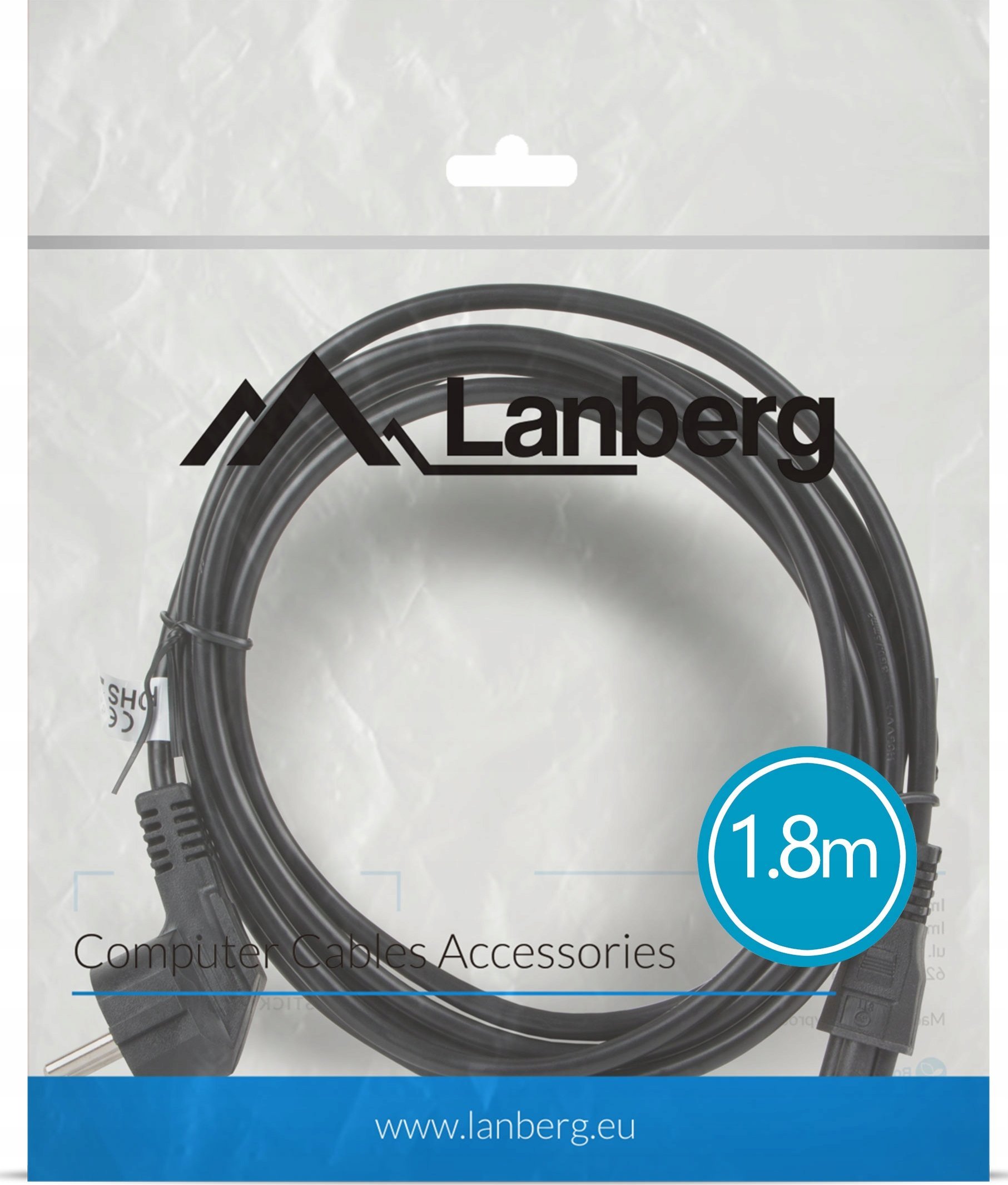 Kabel zasilający Lanberg Kabel zasilający do HP Asus Dell Lenovo IBM MSI HQ