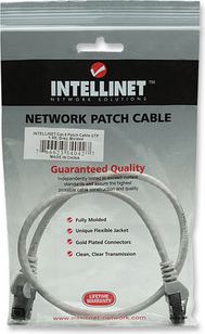 Intellinet Network Solutions PATCH CORD CAT6 UTP 0,5M SZARY 100% MIEDŹ (340427)