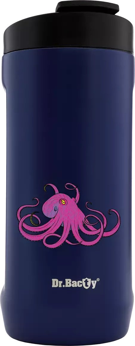 Dr.Bacty NOTUS Thermal Mug Galaxy Blue 354ml Ośmiornica Mag