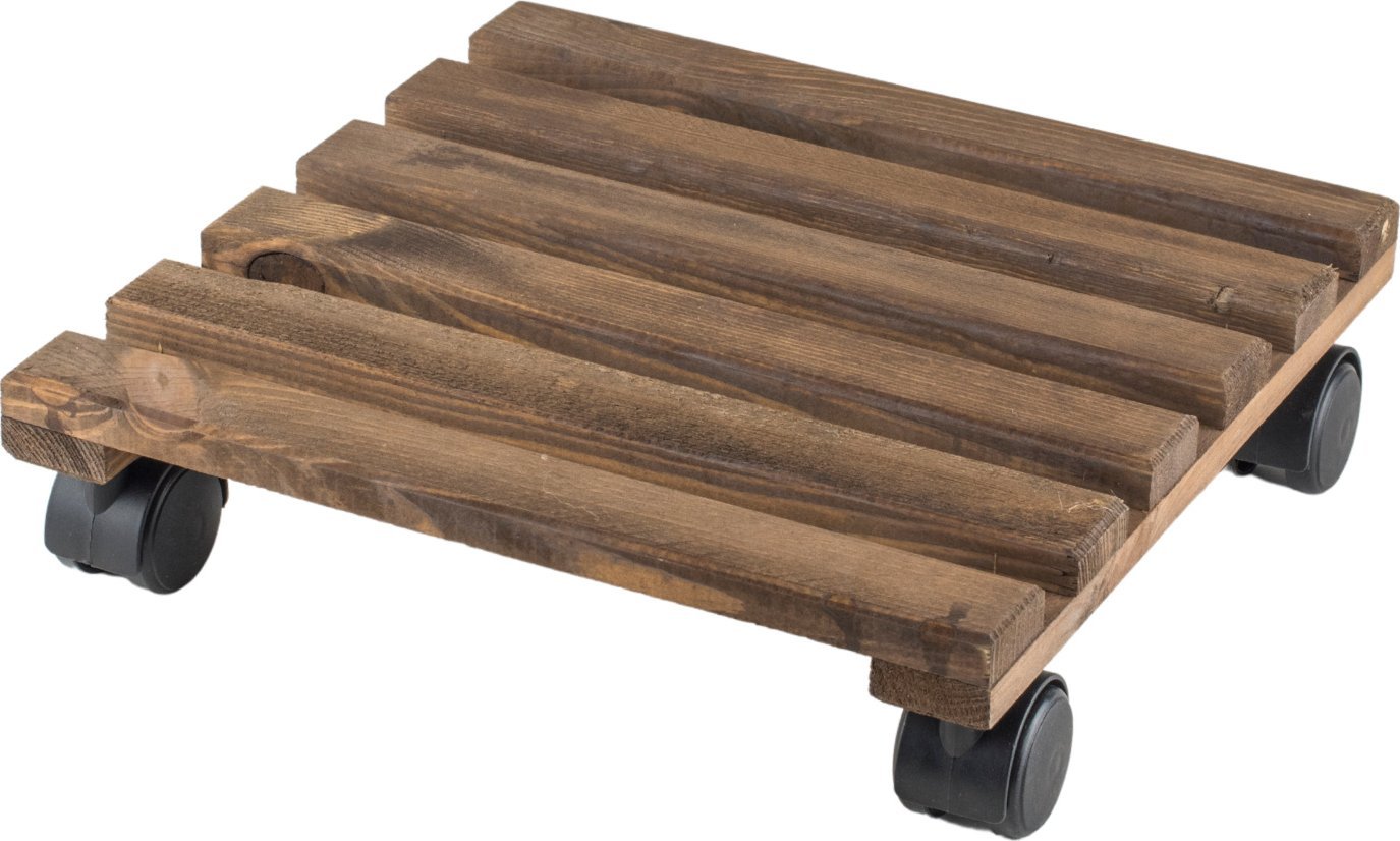 Direct Home and Garden Podstawka pod doniczkę brązowa