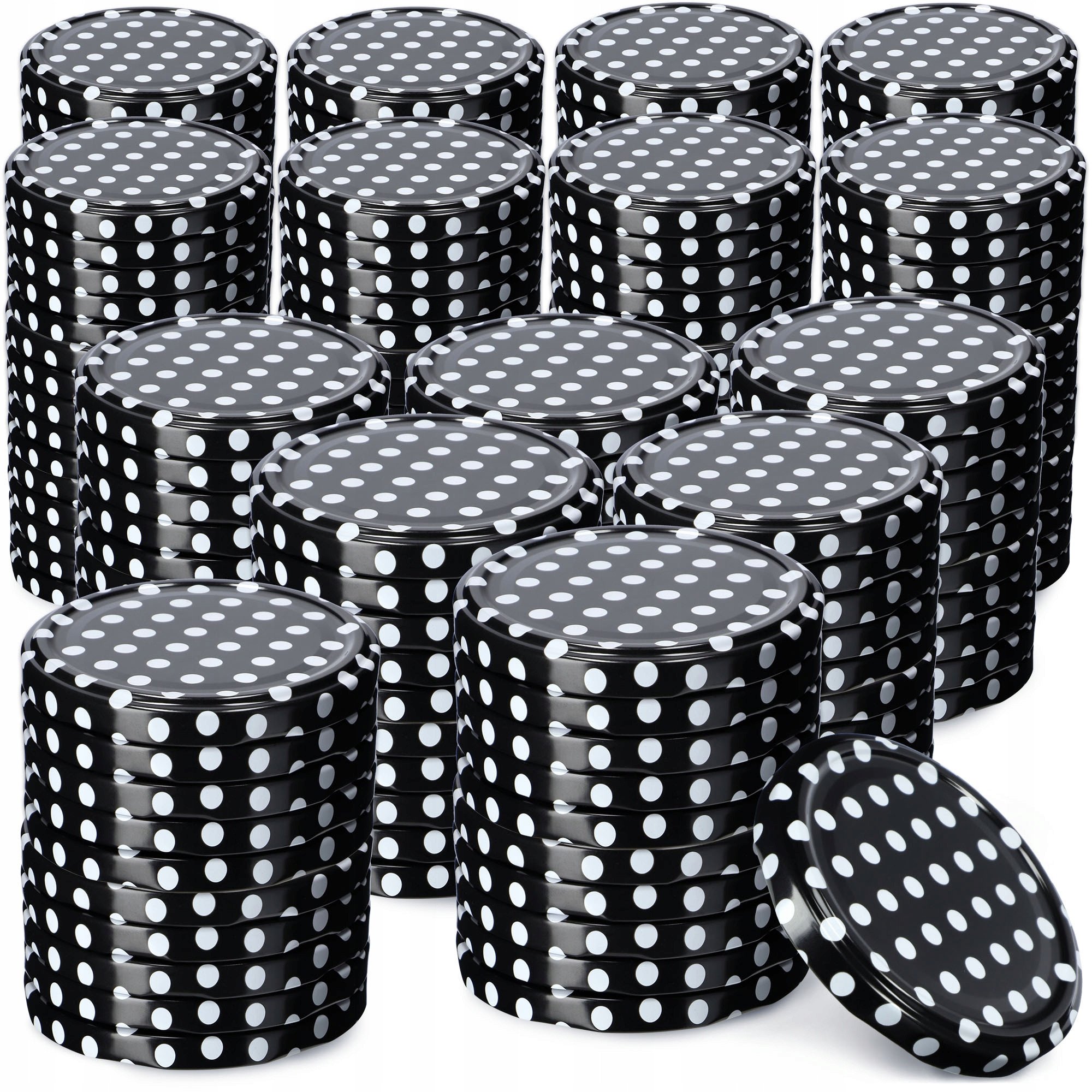 KADAX 200x Zakrętki Do Słoików Fi 66 Nakrętki Na Słoiki Wieczka Przetwory