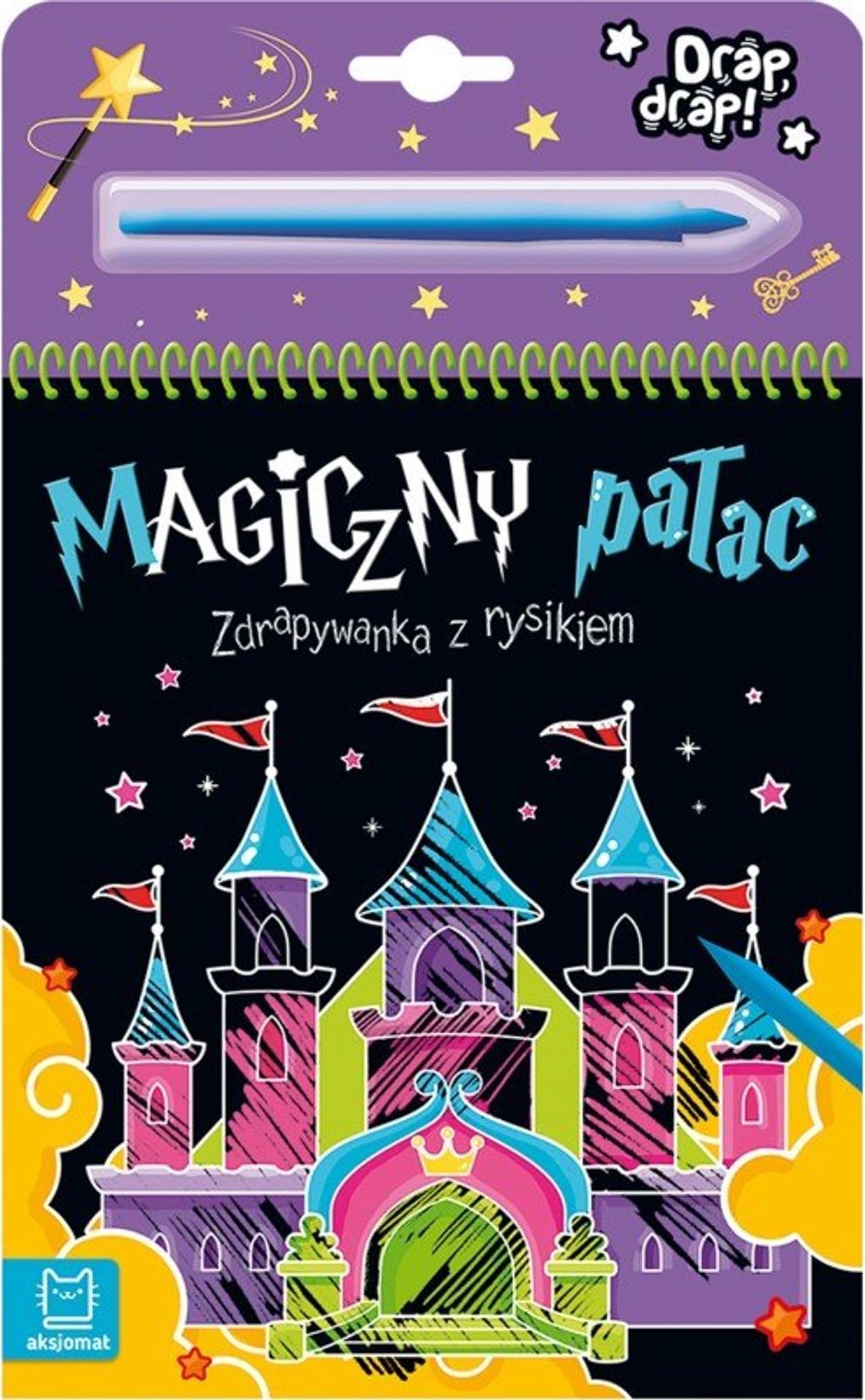Aksjomat Zdrapywanka z rysikiem Magiczny pałac 3740 35213