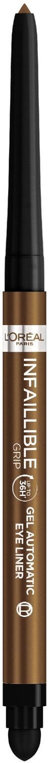 LOREAL Infallible Grip Gel Automatic Kredka żelowa do oczu 12 Bronzed Espresso