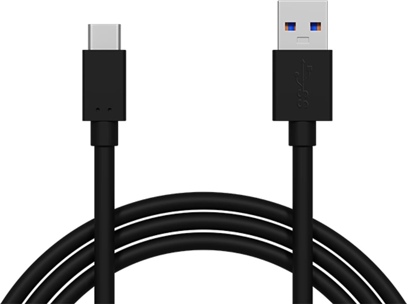 Kabel USB Blow USB-A - USB-C 1 m Czarny