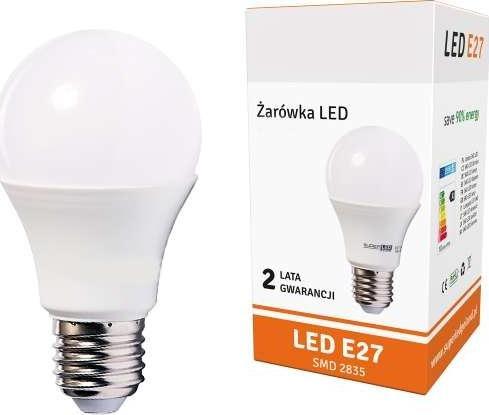 Mdeco Żarówka LED MDECO SLP1155 E27 A60 10W 800lm 230V biała zimna