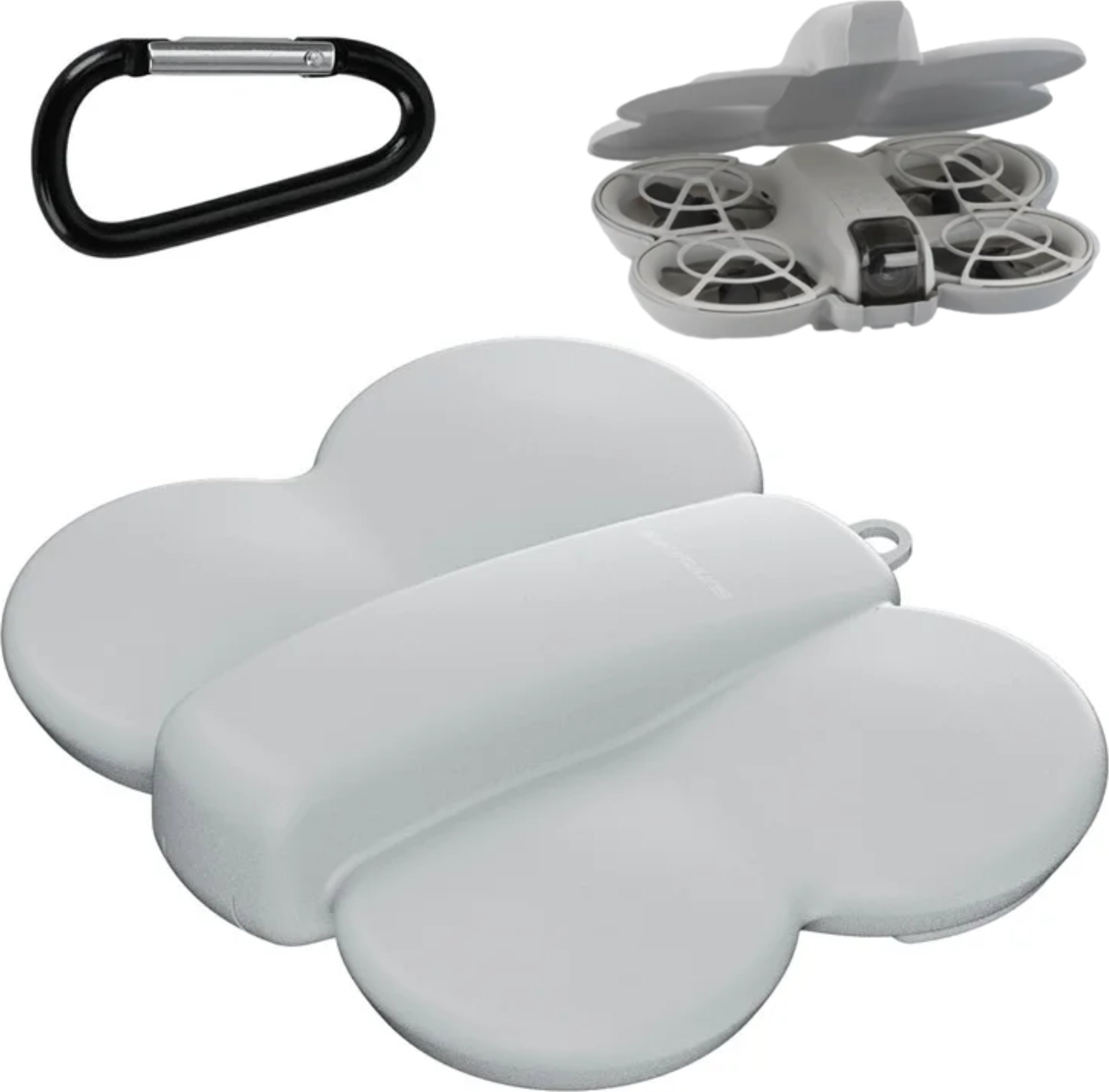 TORBA ETUI HARD CASE FUTERAŁ DOPASOWANY SUNNYLIFE DO DRONA DJI NEO (SZARE)