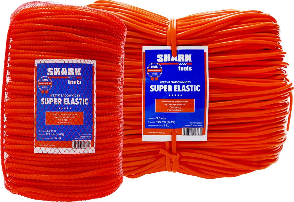 Wężyk sadowniczy Super Elastic Shark pomarańczowy