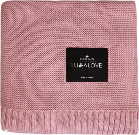 LullaLove Duży koc bambusowy 120x100 Piwonia Lullalove