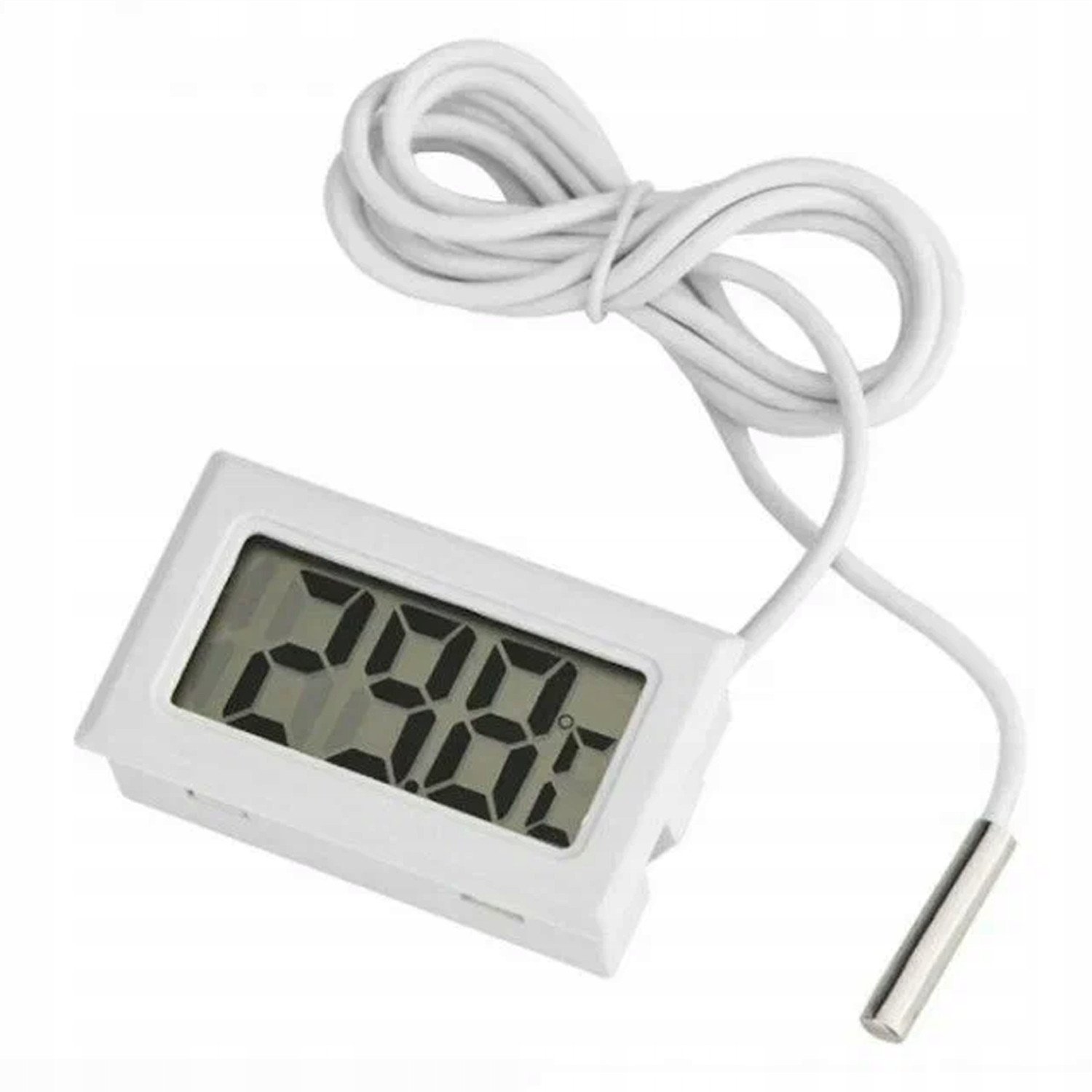 Termometr Cyfrowy LCD Elektroniczny Precyzyjny Pomiar Temperatury