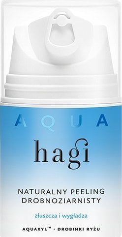 Hagi Hagi, AQUA łagodny peeling z drobinkami ryżu, 50 ml