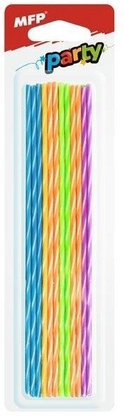 Świeczki do tortu cienkie 17cm 24szt