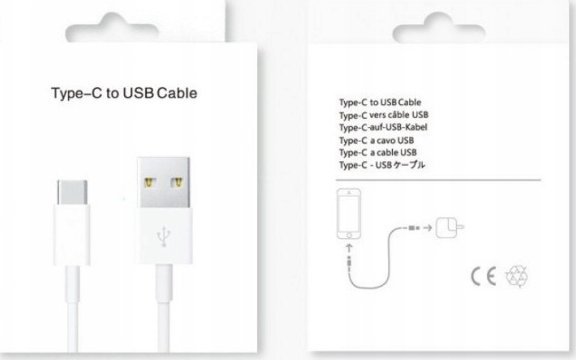 Kabel USB Vega USB-A - 0.3 m Biały