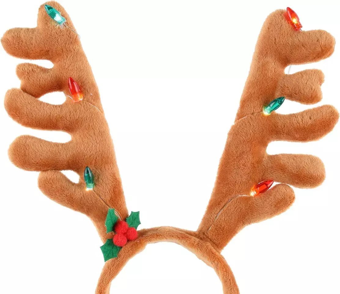 Dekoracja świąteczna Świecąca dekoracja świąteczna Rogi jelenia
