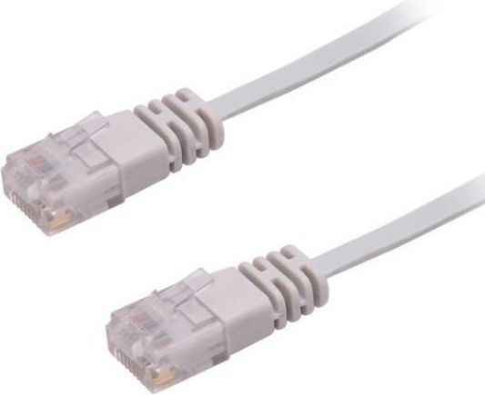 MicroConnect Patchcord płask U/UTP CAT6 0.50m Szary (V-UTP6005-FLAT)