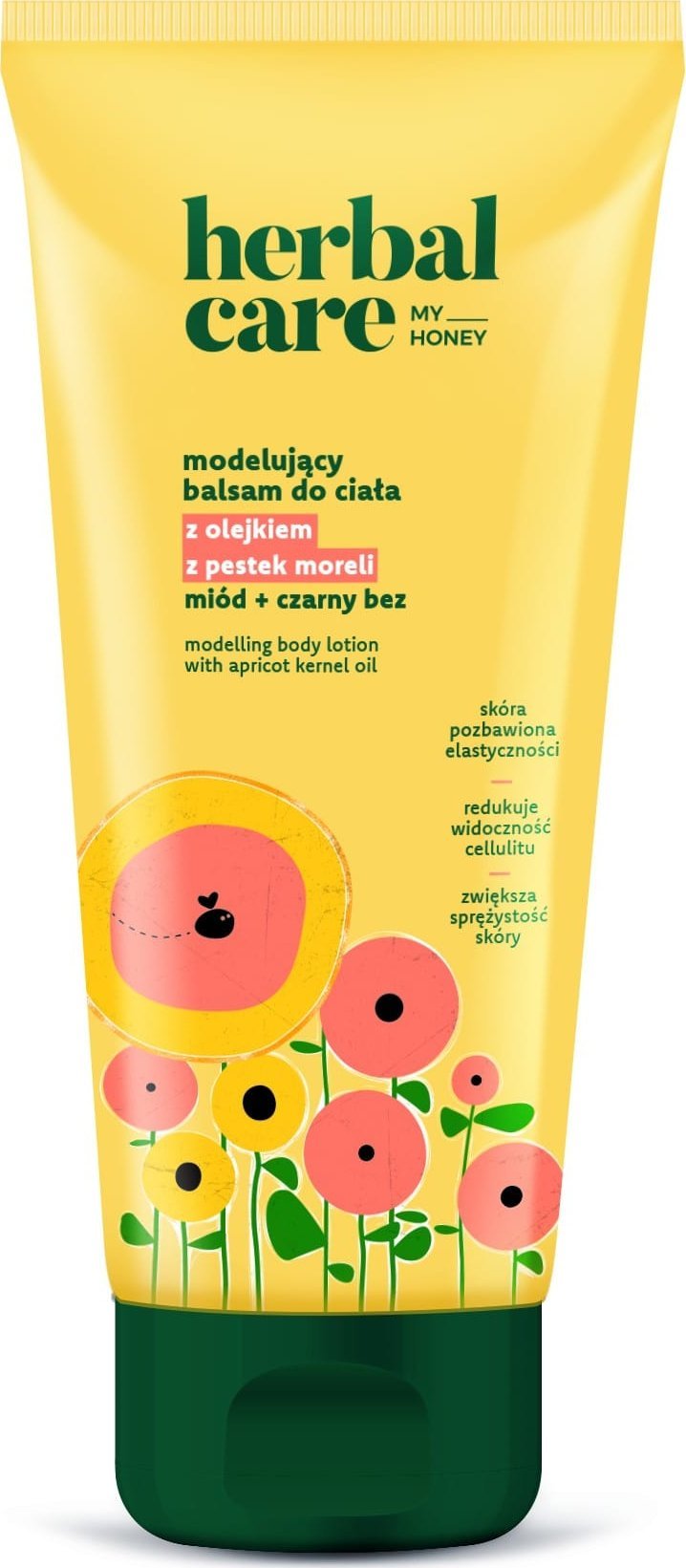 HERBAL CARE My Honey Modelujący Balsam do ciała z olejkiem z pestek moreli 200 ml