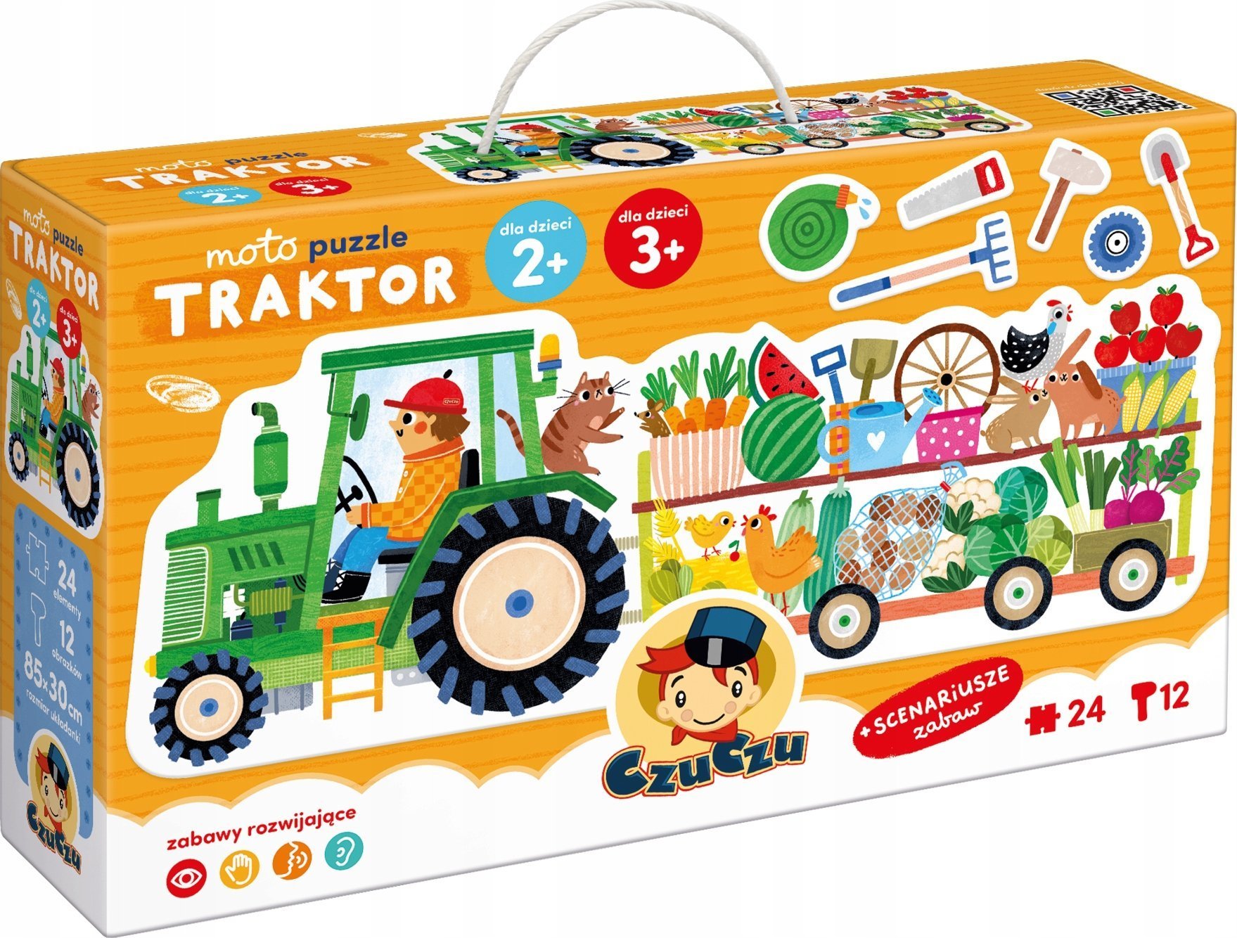 NICI CzuCzu Moto puzzle Traktor