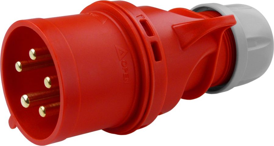 XBS Wtyczka przenośna 16A/5P IP44 PCE Typ 015-6 SHARK 0833