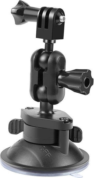 Mocowanie z przyssawką PULUZ do kamer sportowych (czarne) (PU545B)