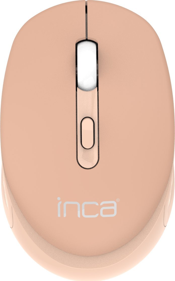 Mysz Inca INCA Maus IWM-243RH 1600 DPI,CANDY DESIGN Creme, 2,4GHz